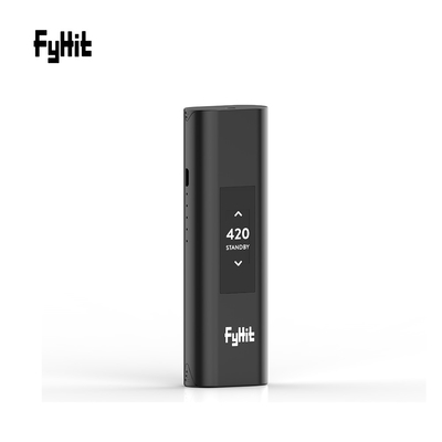 2 in 1 vaporizzatore su ordinazione asciutto astuto di logo di Herb Vaporizer Black Vaporizer With